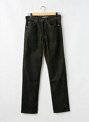 Pantalon droit vert QUINZE & TREIZE homme