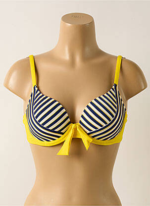 Haut de maillot de bain jaune MARIE JO pour femme