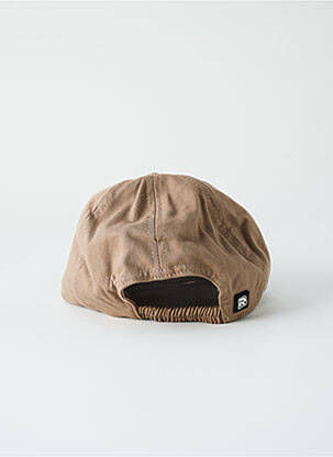 Casquette imprimé carreaux marron HERMAN garçon