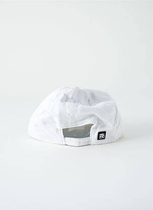 Casquette imprimé carreaux blanc HERMAN garçon