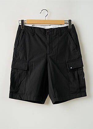 Bermuda coupe droite noir ELEMENT homme