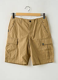 Bermuda coupe droite beige ELEMENT homme