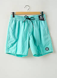 Short de bain fermeture liens à nouer bleu VOLCOM homme