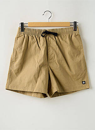 Short fermeture liens à nouer beige ELEMENT homme