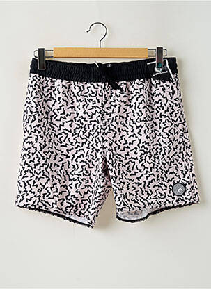 Short de bain imprimé fantaisie rose VOLCOM homme