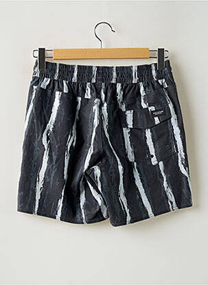 Short de bain imprimé fantaisie noir VOLCOM homme