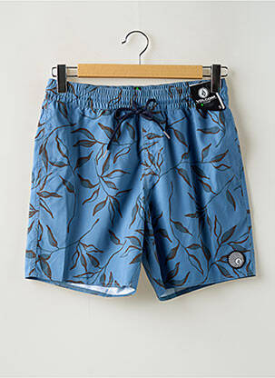 Short de bain bleu VOLCOM pour homme