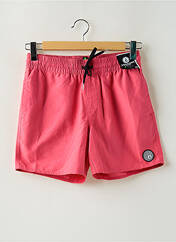 Short de bain rose VOLCOM pour homme seconde vue