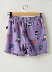 Short de bain violet BILLABONG pour homme seconde vue