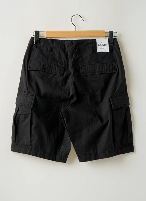 Bermuda noir ELEMENT pour homme