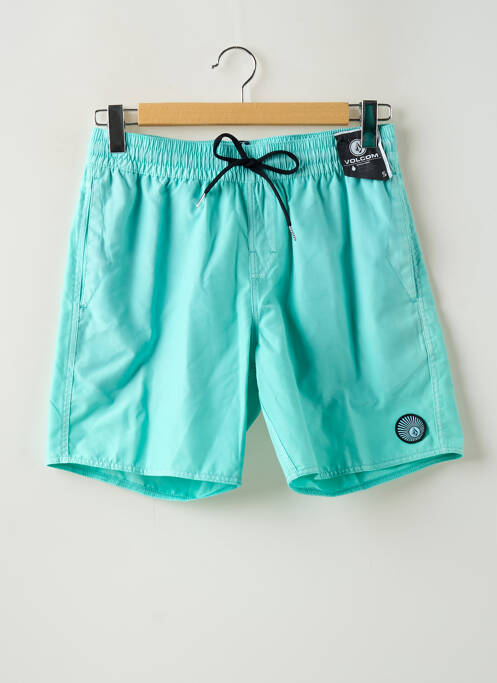 Short de bain bleu VOLCOM pour homme