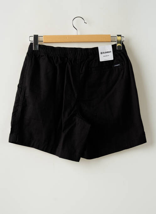 Short noir ELEMENT pour homme
