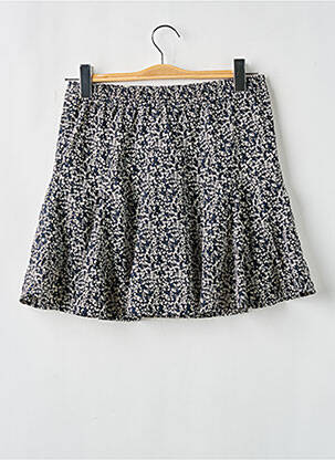 Jupe mi-longue coupe fluide noir LE TEMPS DES CERISES fille