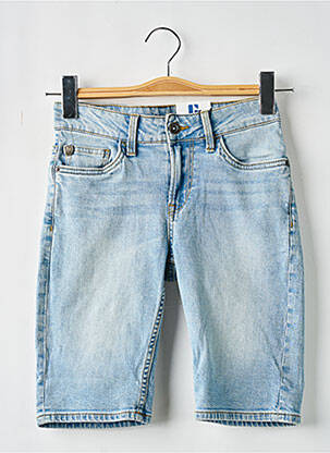 Bermuda slim bleu GARCIA fille