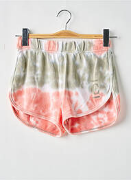 Short stretch taille élastique rose LE TEMPS DES CERISES fille