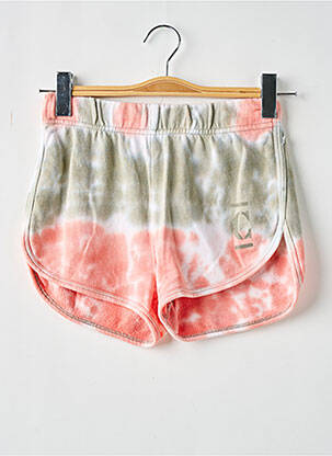 Short stretch taille élastique rose LE TEMPS DES CERISES fille