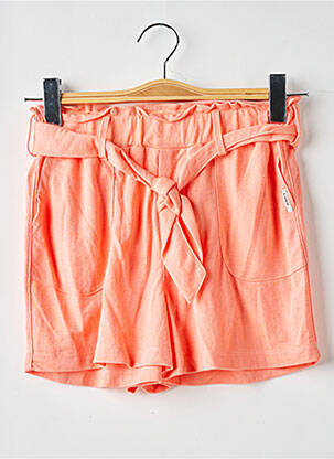 Short poches taille élastique rose GARCIA fille
