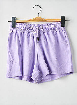 Short stretch taille élastique violet GARCIA fille