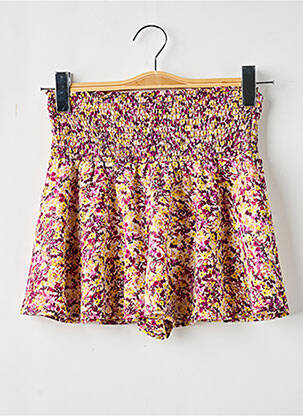 Short taille normale taille élastique violet LE TEMPS DES CERISES fille