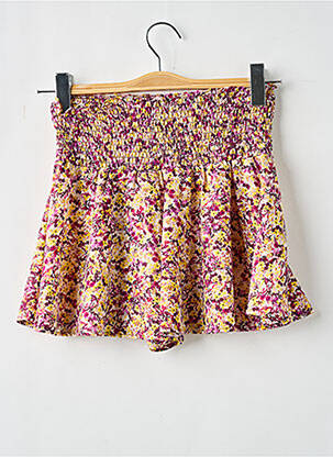 Short taille normale taille élastique violet LE TEMPS DES CERISES fille