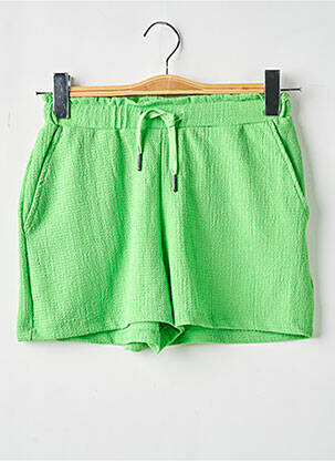 Short stretch taille élastique vert GARCIA fille
