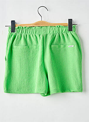 Short stretch taille élastique vert GARCIA fille