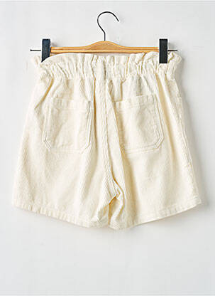 Short fermeture zippée sous rabat boutonné taille élastique beige TEDDY SMITH fille