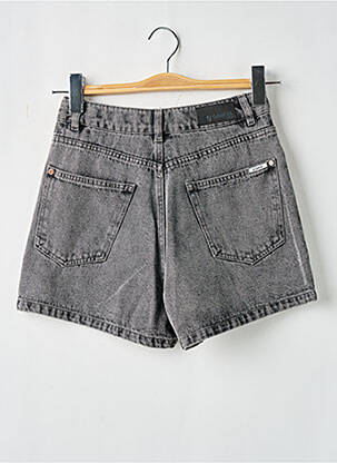 Jupe short délavé noir GARCIA fille