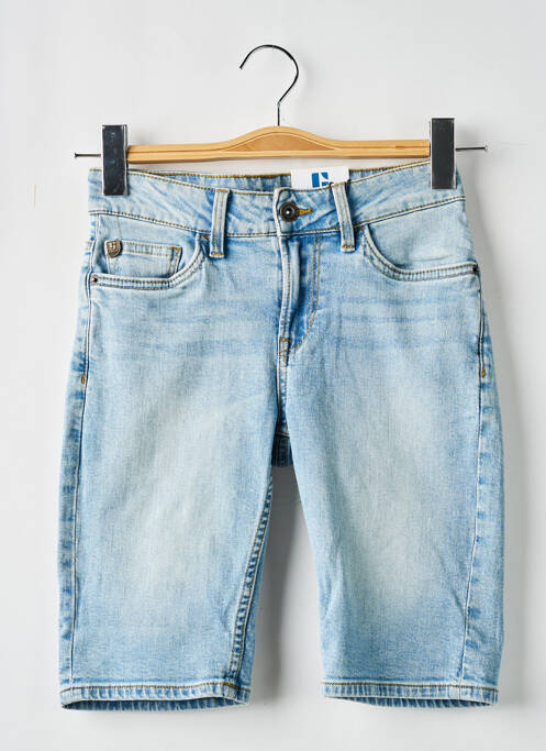 Bermuda slim bleu GARCIA fille