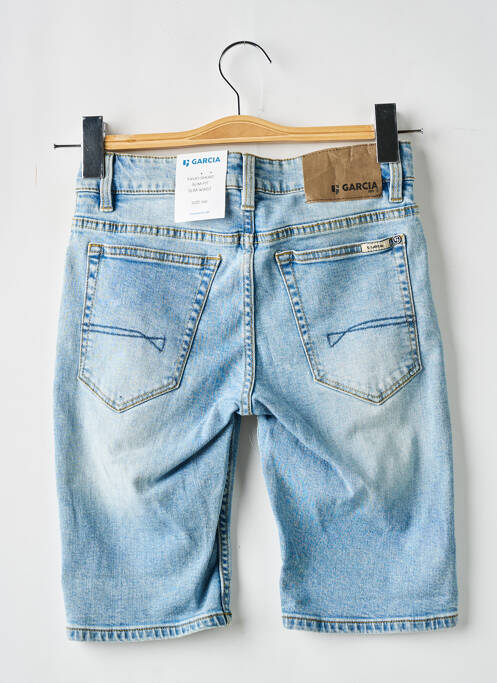 Bermuda slim bleu GARCIA fille