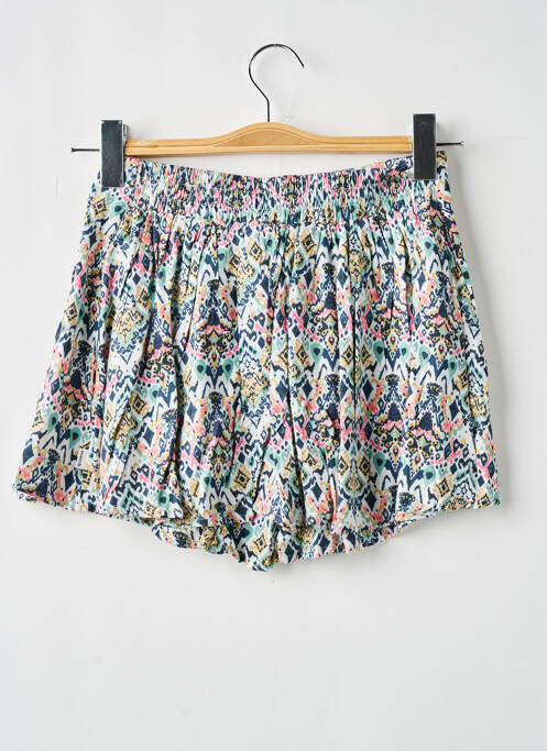 Short taille normale taille élastique blanc GARCIA fille