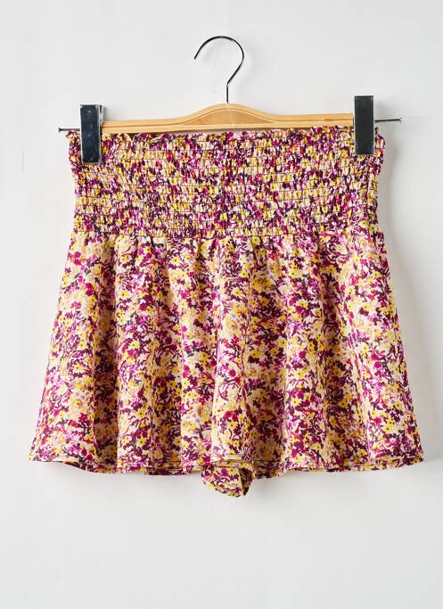 Short taille normale taille élastique violet LE TEMPS DES CERISES fille
