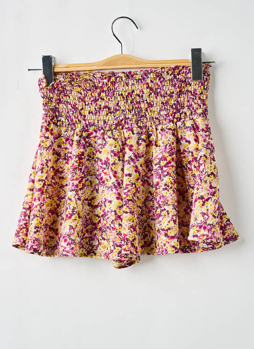 Short taille normale taille élastique violet LE TEMPS DES CERISES fille