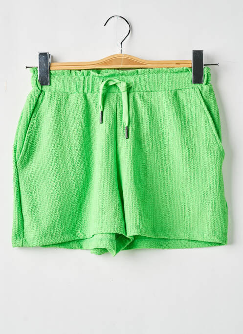 Short stretch taille élastique vert GARCIA fille