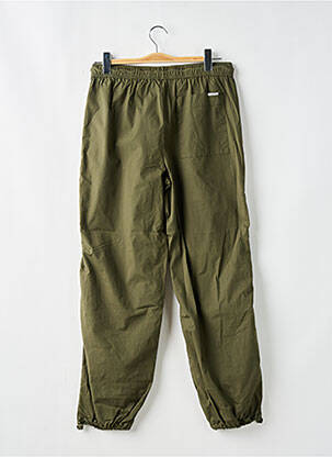 Pantalon large poches taille élastique vert GARCIA garçon