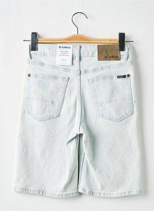Bermuda tissage denim bleu GARCIA garçon