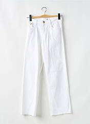 Pantalon droit blanc LE TEMPS DES CERISES pour fille seconde vue