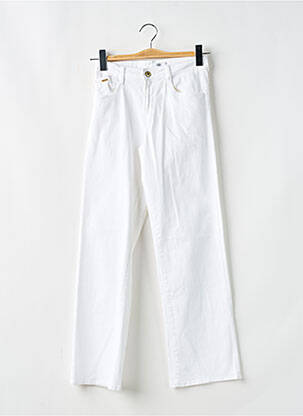 Pantalon droit blanc LE TEMPS DES CERISES pour fille