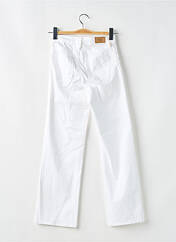 Pantalon droit blanc LE TEMPS DES CERISES pour fille seconde vue