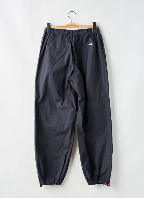 Pantalon large fermeture zippée sous rabat boutonné taille élastique bleu GARCIA garcon