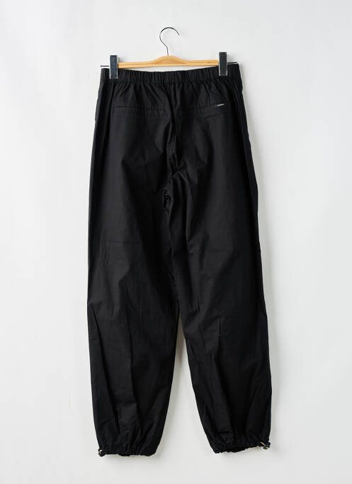 Pantalon large fermeture zippée sous rabat boutonné taille élastique noir GARCIA garcon