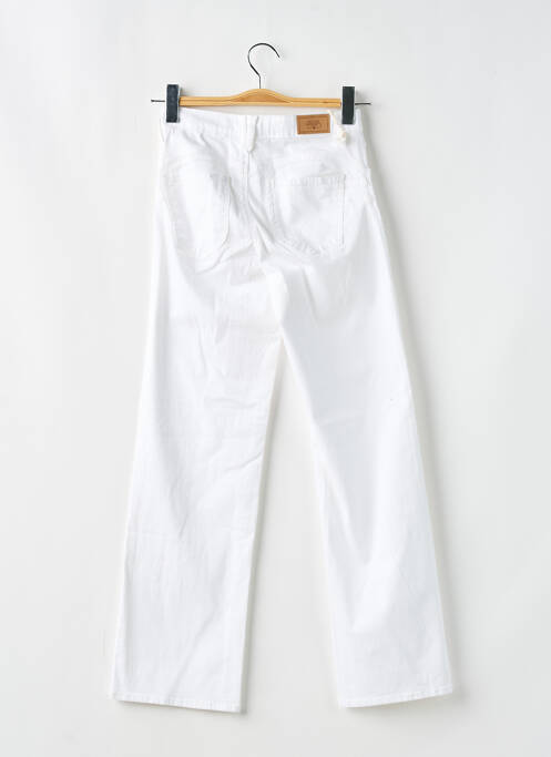 Pantalon droit blanc LE TEMPS DES CERISES pour fille