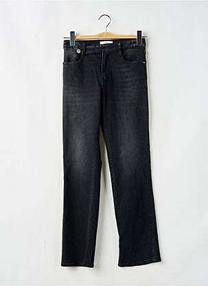 Jeans coupe slim poches noir LE TEMPS DES CERISES fille