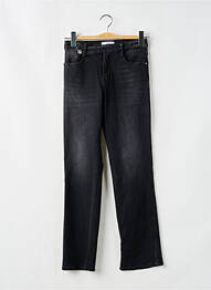 Jeans coupe slim poches noir LE TEMPS DES CERISES fille