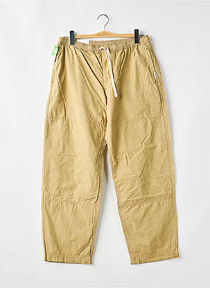 Pantalon droit coupe droite beige ELEMENT homme