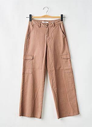 Pantalon cargo poches marron GARCIA fille