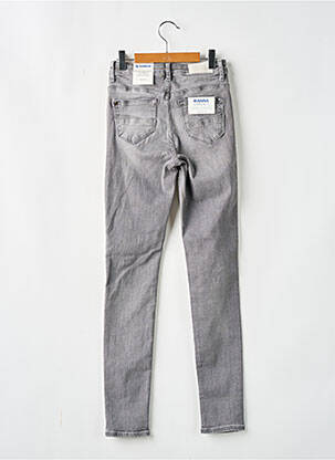 Jeans coupe slim poches gris GARCIA fille
