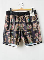 Short de bain noir VOLCOM pour homme seconde vue