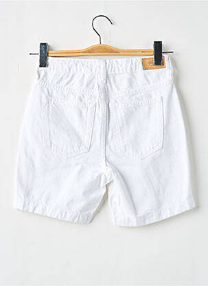 Bermuda coupe droite taille ajustable blanc LE TEMPS DES CERISES fille