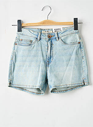 Short stretch taille ajustable bleu GARCIA fille
